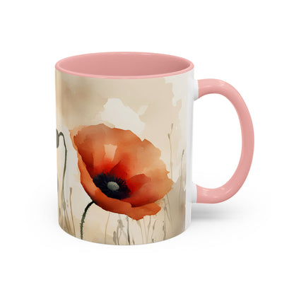 Poppy 4 Accent Mug 11oz