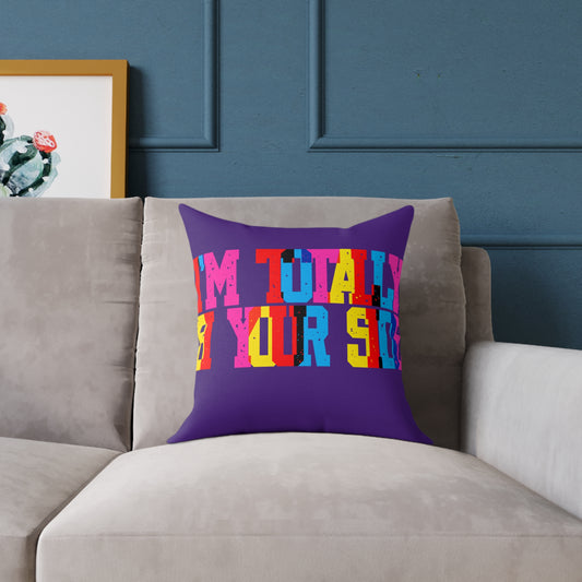 Totally Bi Your Side Poly Pillow