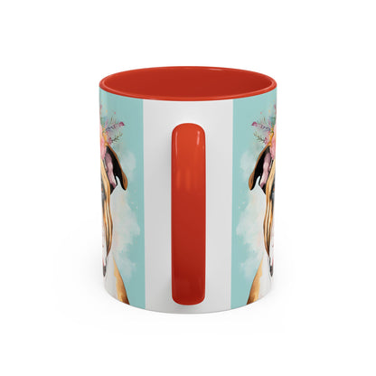 British Bulldog 02 Accent Coffee Mug - Dog Lover Gift