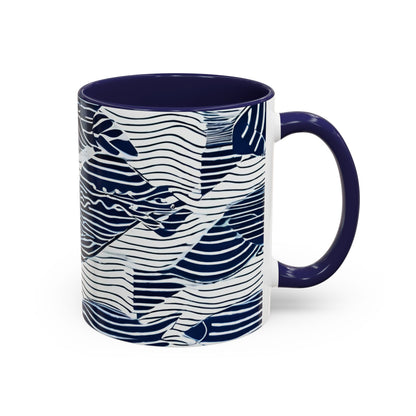 Fish 07 Accent Coffee Mug (11oz)