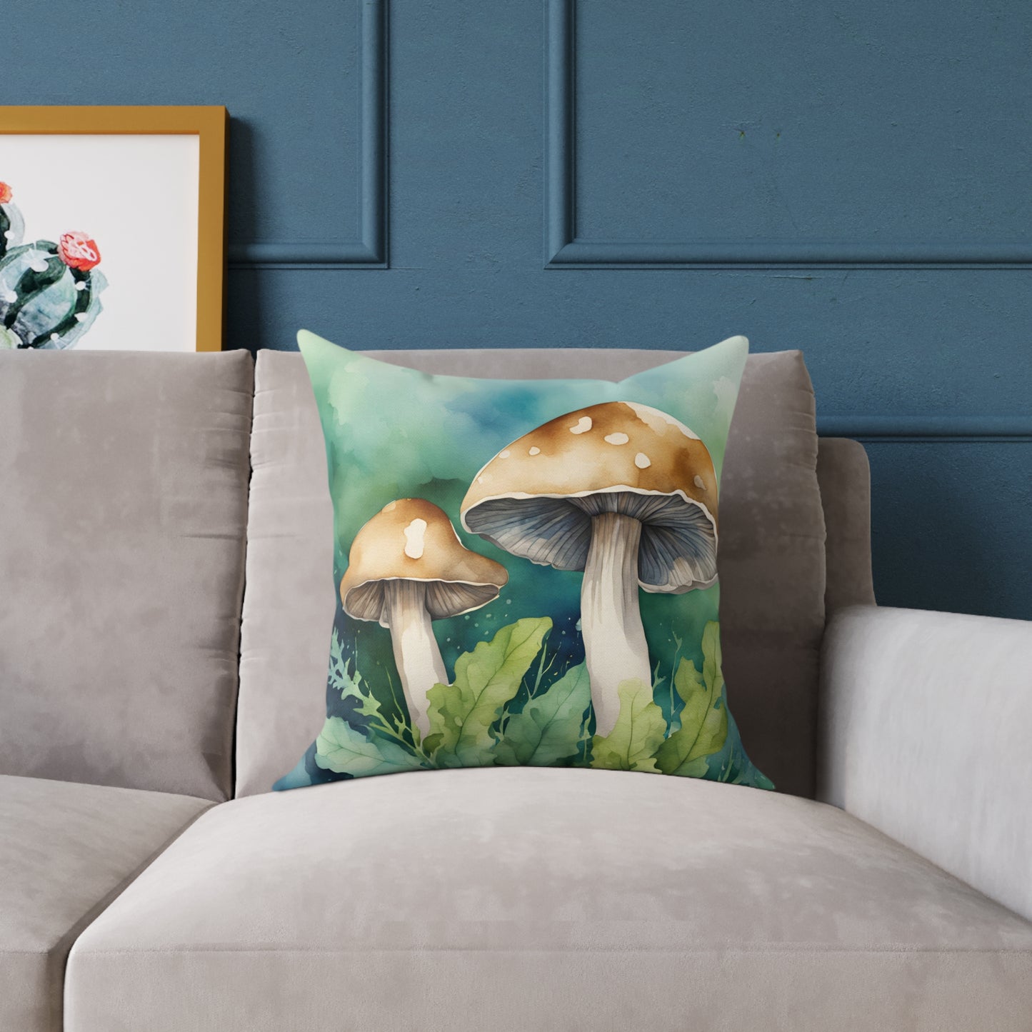 Toadstool 01 Poly Pillow - Natures Beauty Design