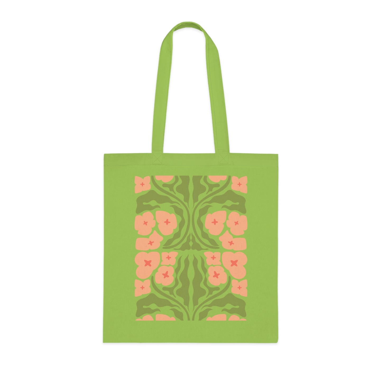 Abstract flowers 03 Cotton Tote