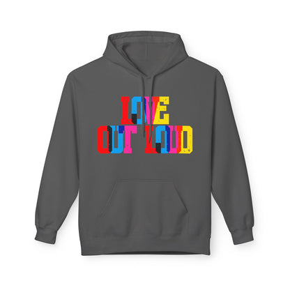 Love Out Loud Unisex Valentines Hoodie