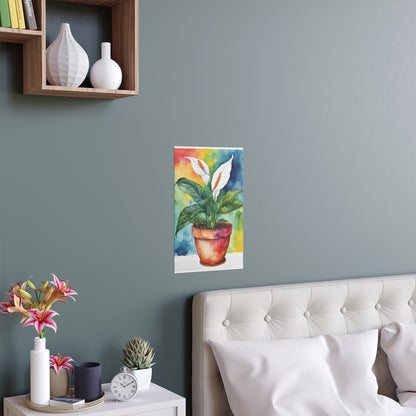 Multi Pot Plant 19 Indoor and Outdoor Silk Posters