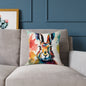 Hare 01 Poly Pillow - Natures Beauty Design