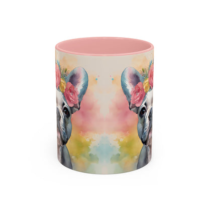 French Bulldog 04 Accent Coffee Mug - Dog Lover Gift