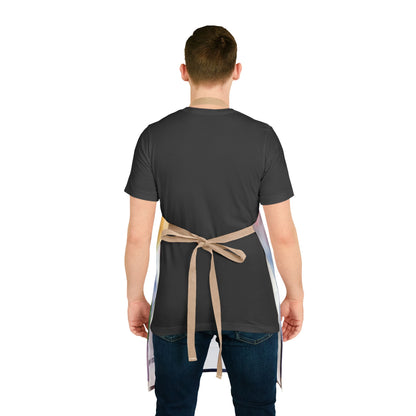 Multicolored Pot Plant 1 Adult Apron (AOP)