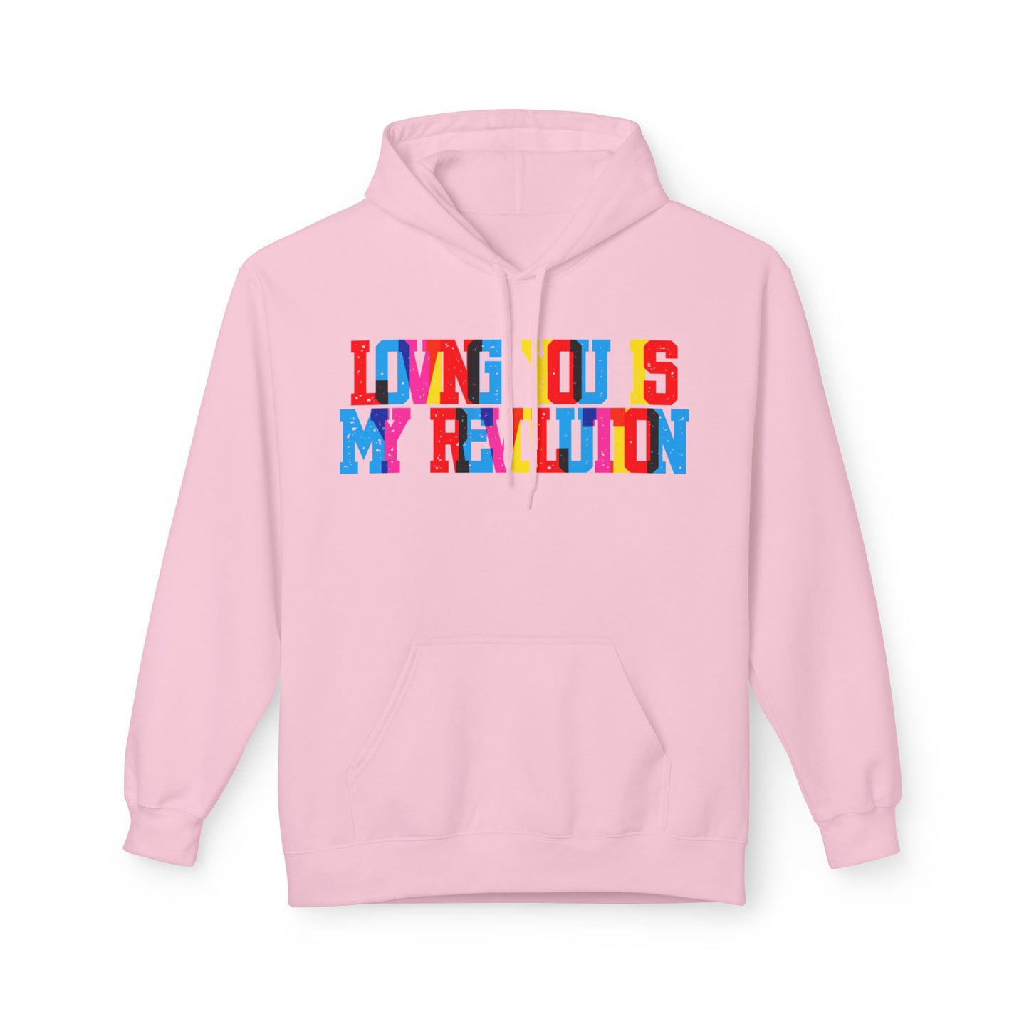 Loving You Is My Revolution Unisex Valentines Hoodie