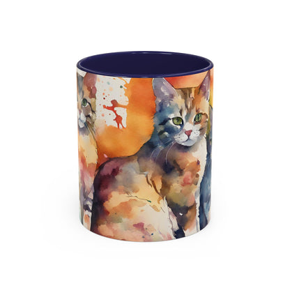 Kitties 1 Accent Coffee Mug, 11oz
