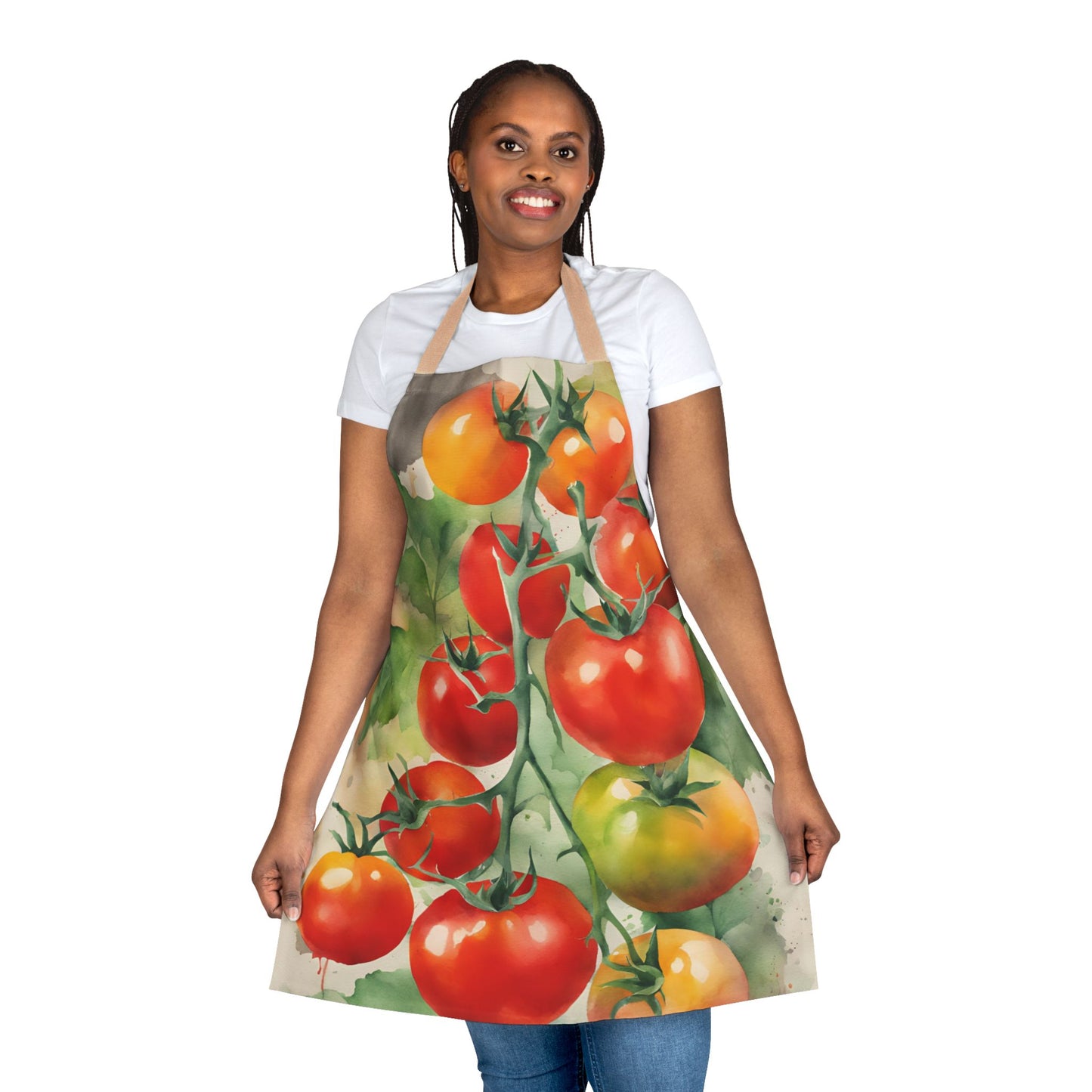 Tomatoes 03 Apron 5-Color Straps
