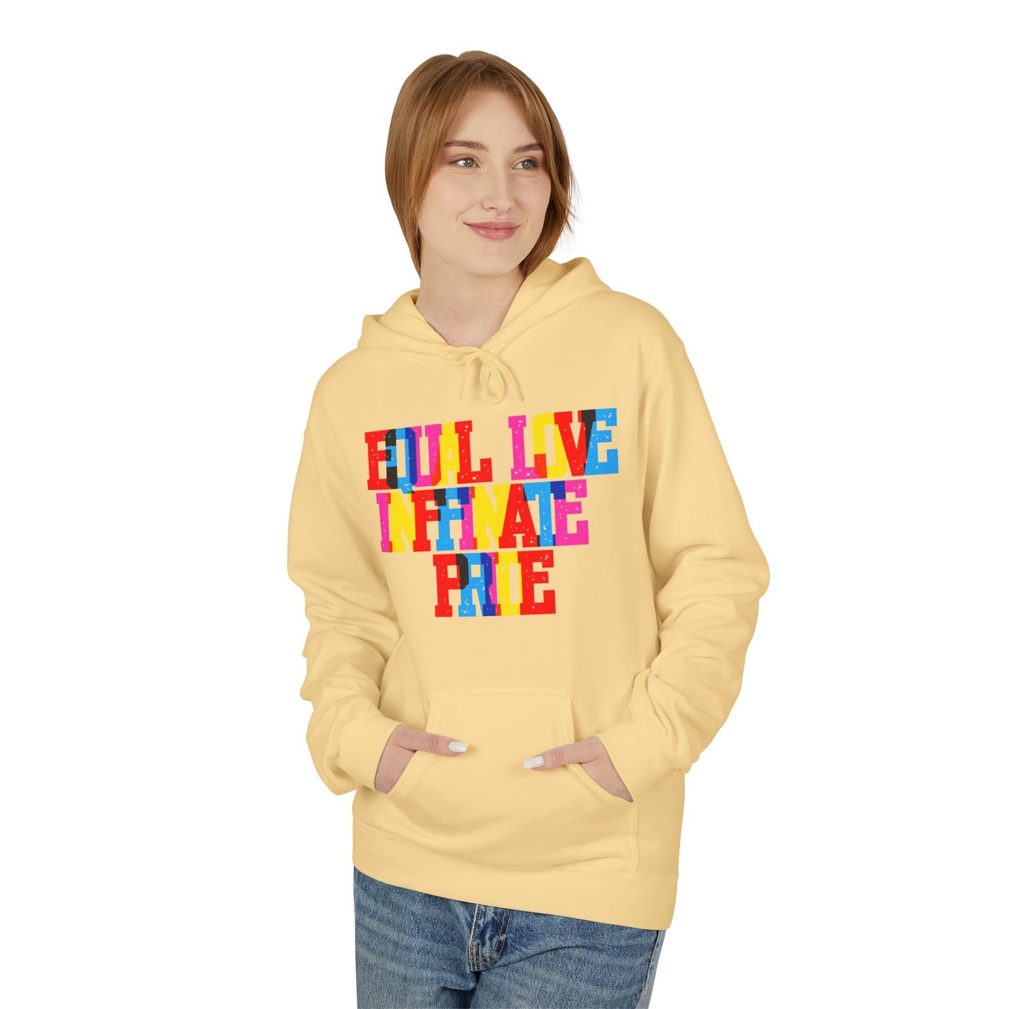 Equal Love Inffiate Pride Unisex Valentines Hoodie