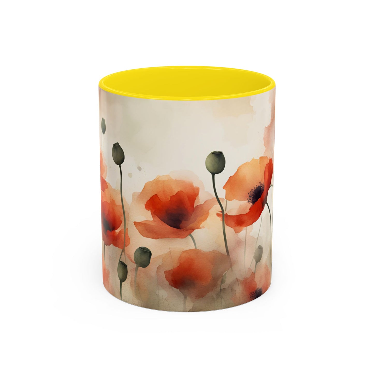Poppy 2 Accent Mug 11oz