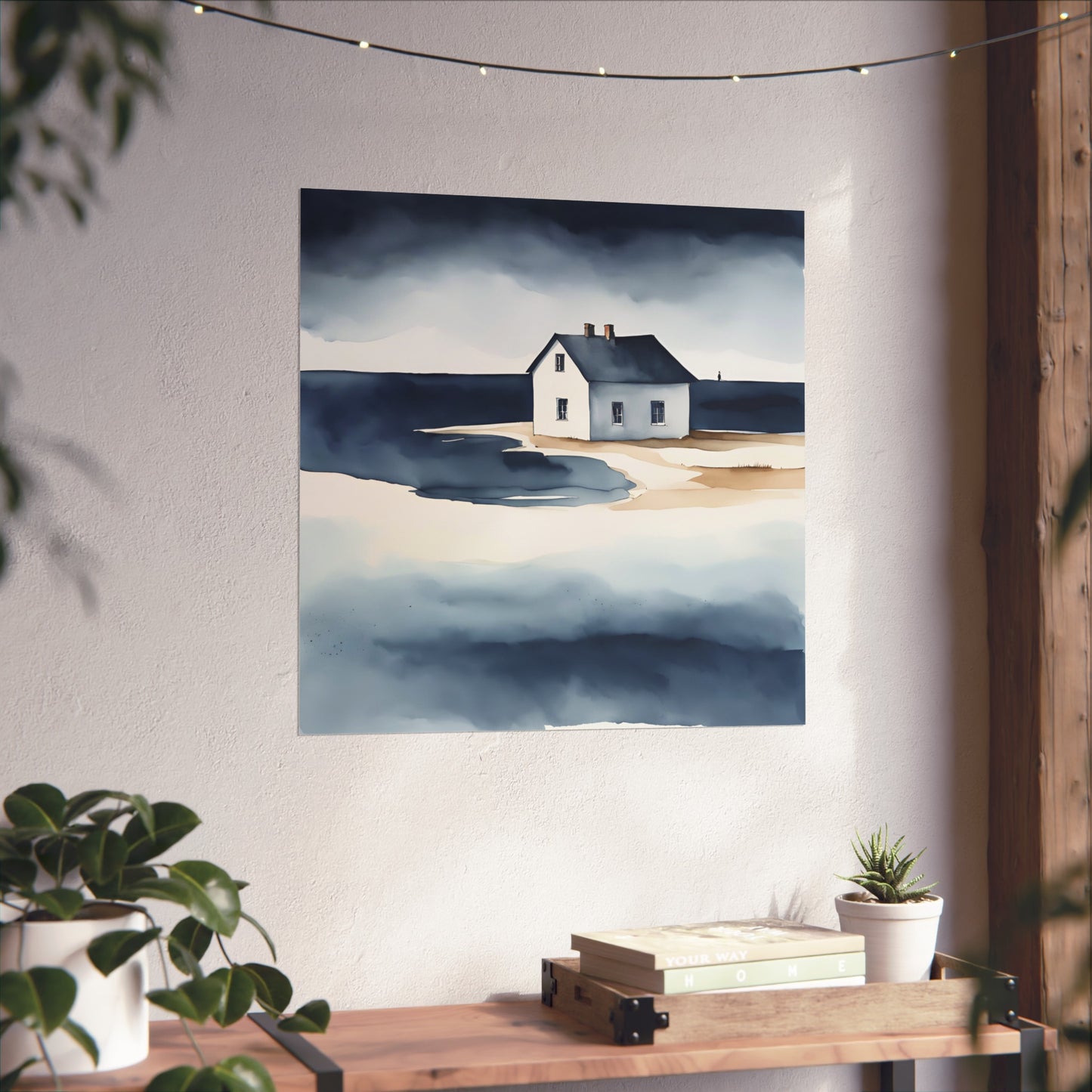 Blue Collection 5 Matte Print