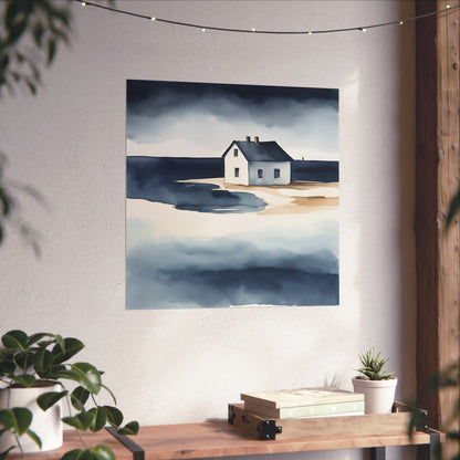 Blue Collection 5 Matte Print