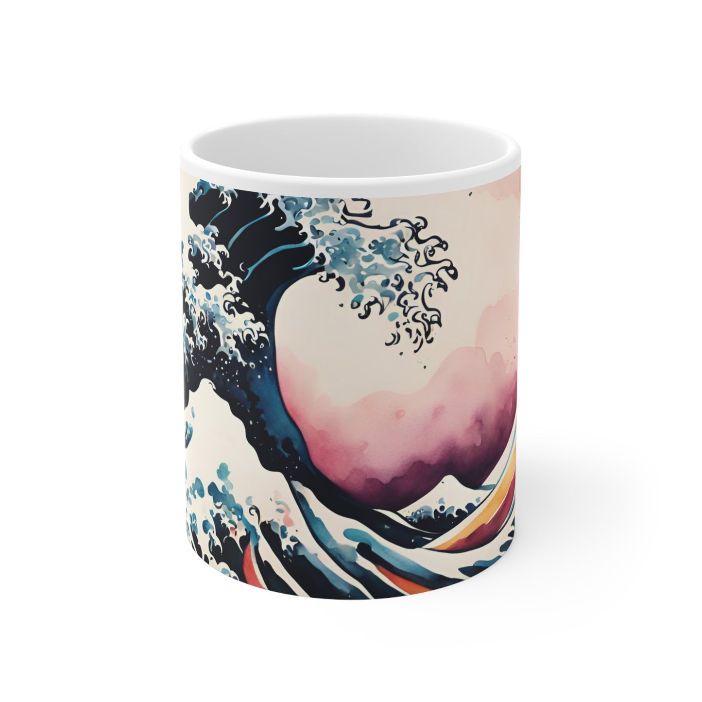 Japanese Waves 05 Mug - Nature's Beauty Collection