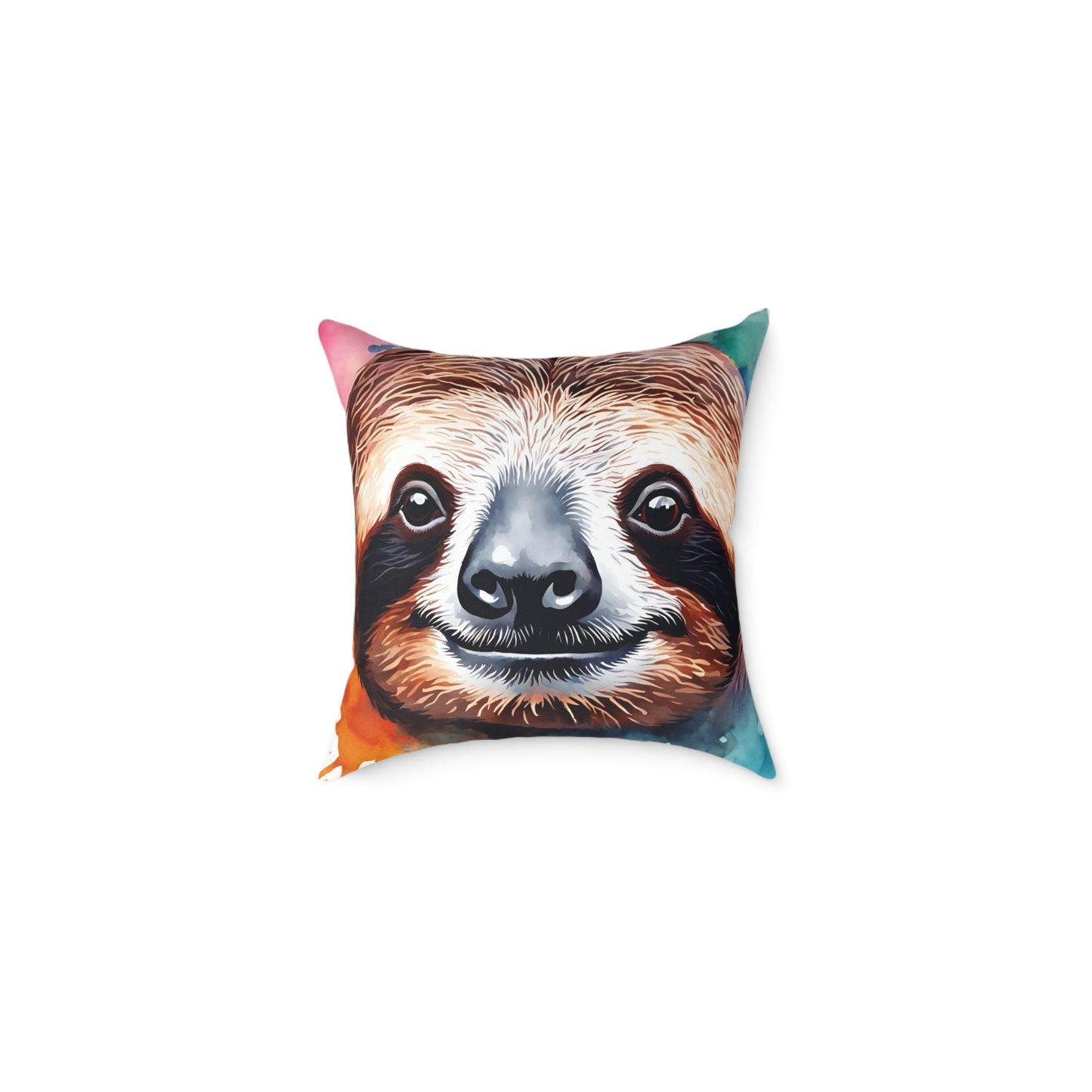 Sloth 03 Poly Pillow - Natures Beauty Design