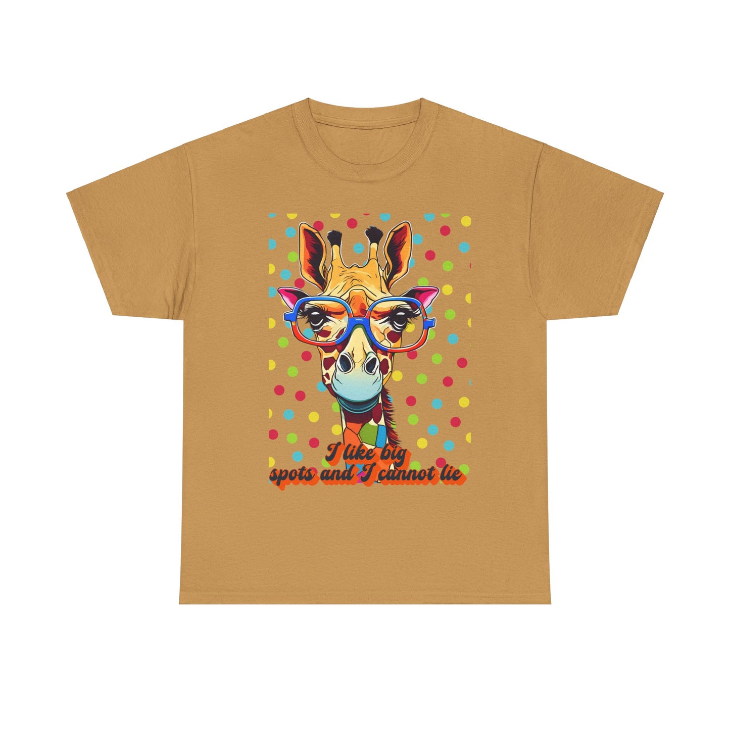 I Like Big Spots And I Cannot Lie Unisex Heavy Cotton Tee