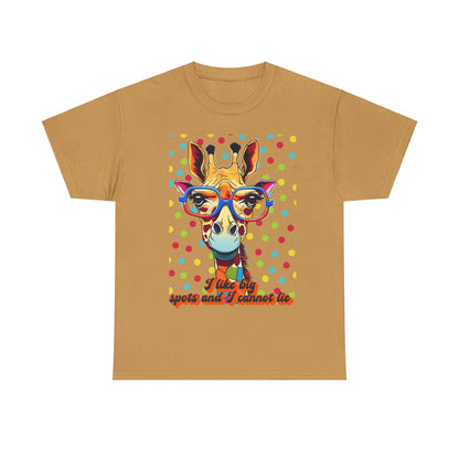 I Like Big Spots And I Cannot Lie Unisex Heavy Cotton Tee