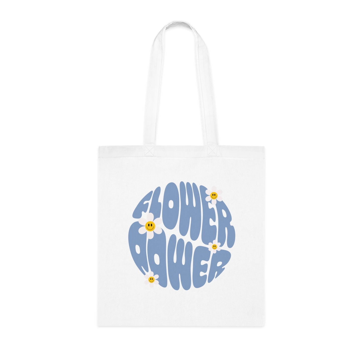 Flower power 01 Cotton Tote