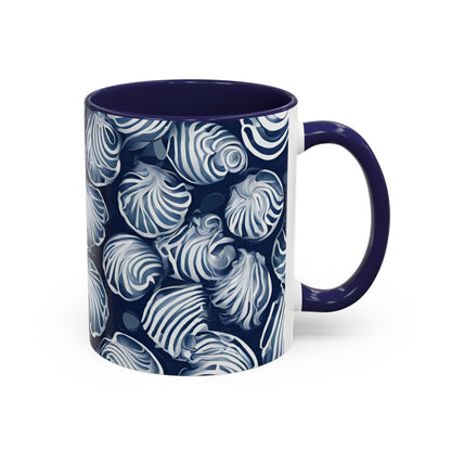 Seashell 2 Accent Coffee Mug (11oz)