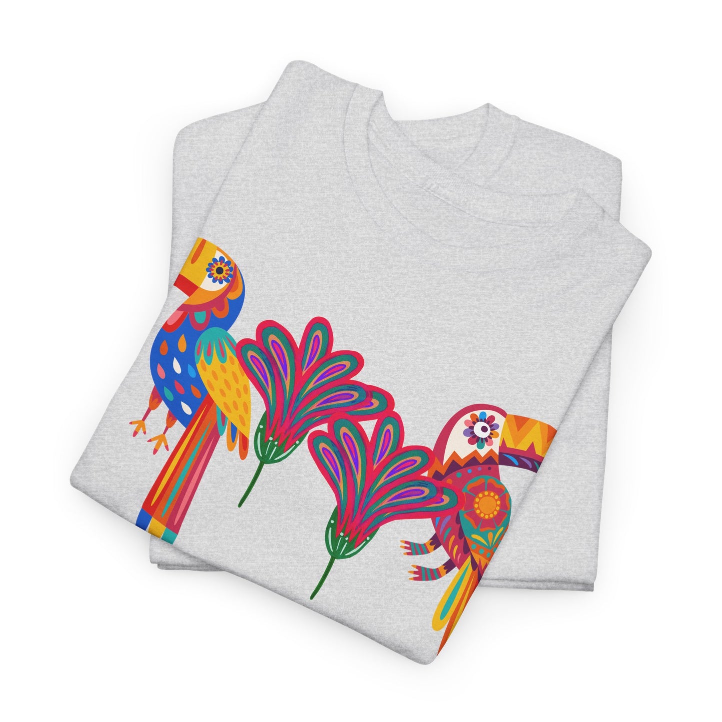 Jazzy birds 11 Unisex Heavy Cotton Tee