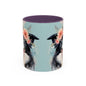 Border Collie 02 Accent Coffee Mug - Dog Lover Gift