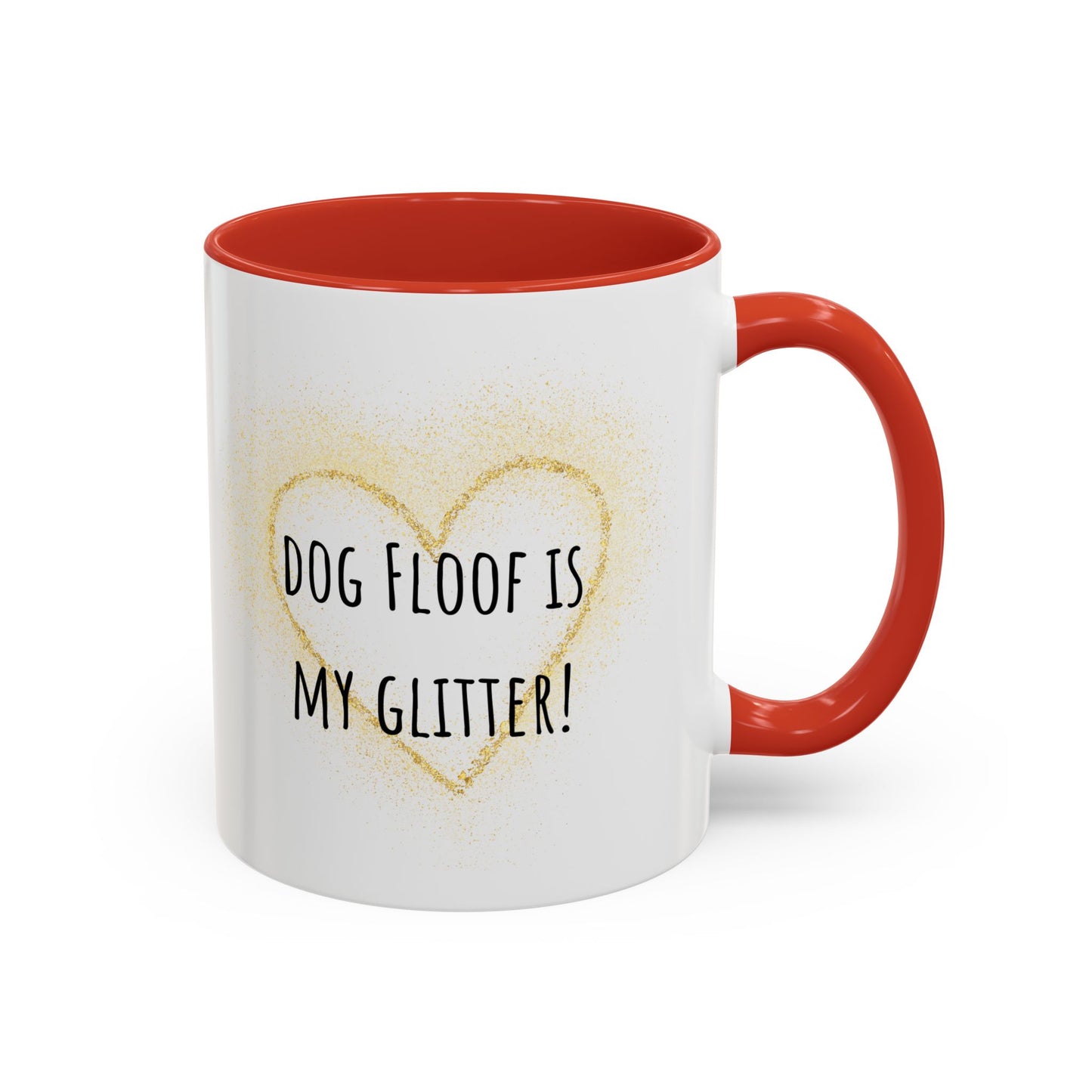 Dog Floof Accent Coffee Mug (11oz)