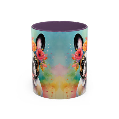 French Bulldog 03 Accent Coffee Mug - Dog Lover Gift