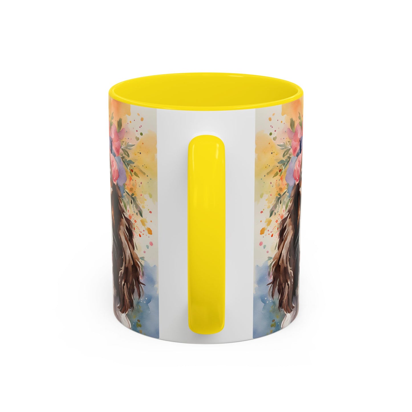 Springer Spaniel 03 Accent Coffee Mug - Dog Lover Gift