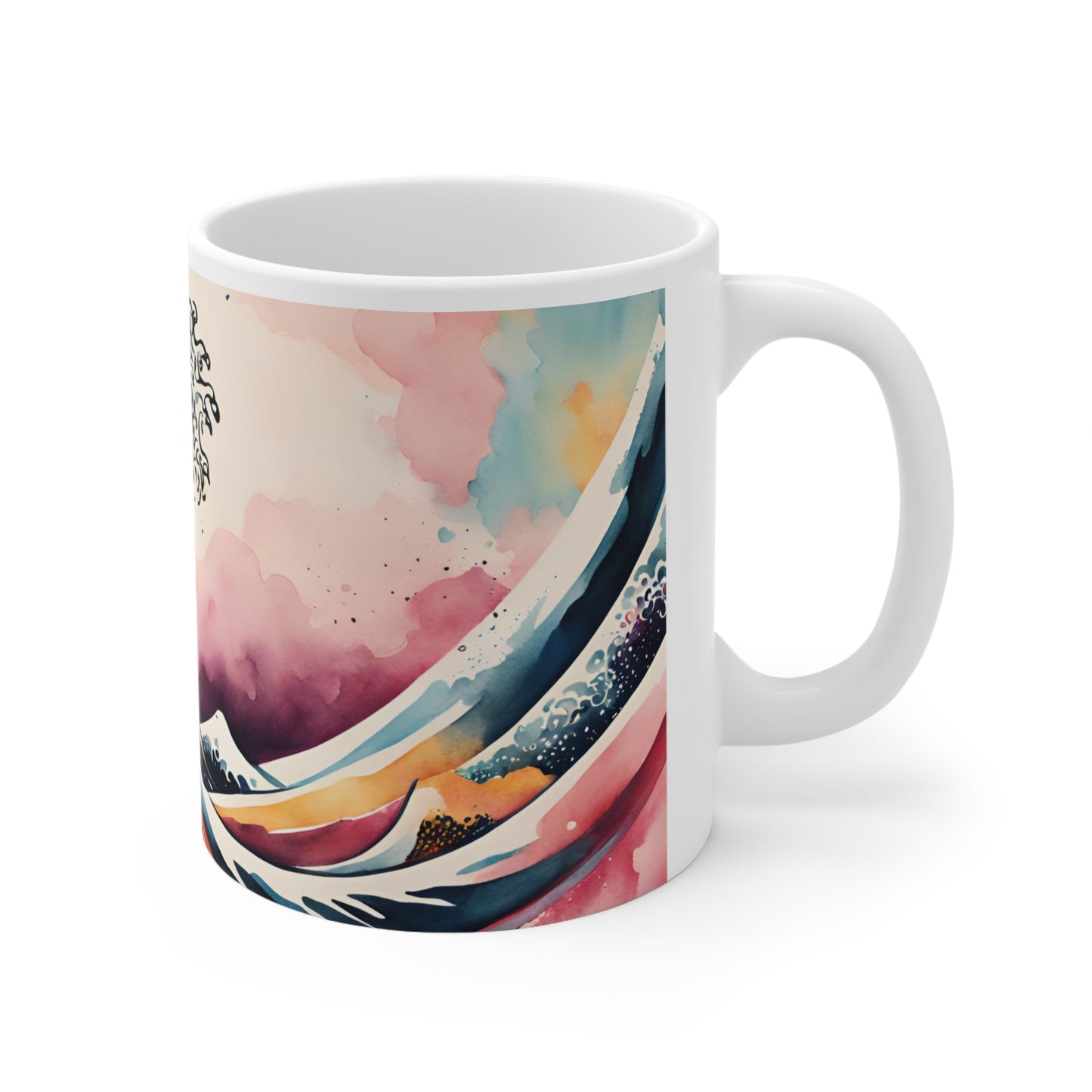 Japanese Waves 05 Mug - Nature's Beauty Collection