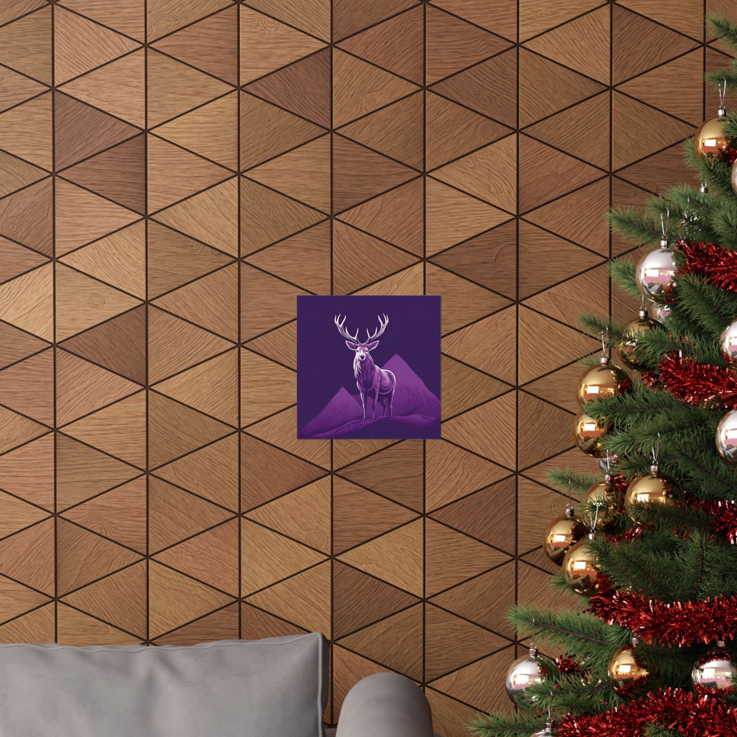 Lone Collection Stag 10 Matte Square Posters