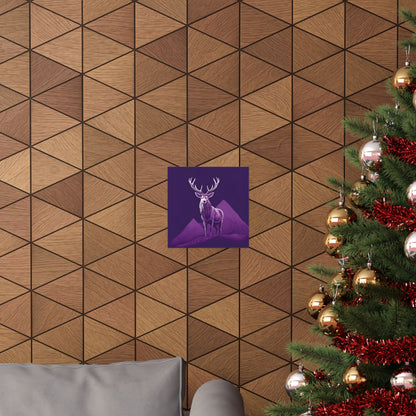 Lone Collection Stag 10 Matte Square Posters
