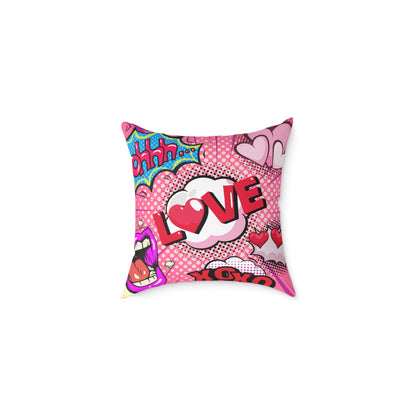 Ohhh! Pop Art Poly Pillow