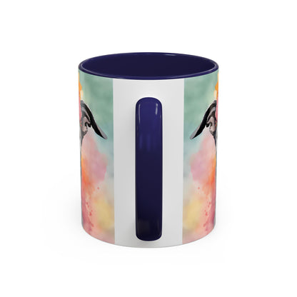 Greyhound 03 Accent Coffee Mug - Dog Lover Gift