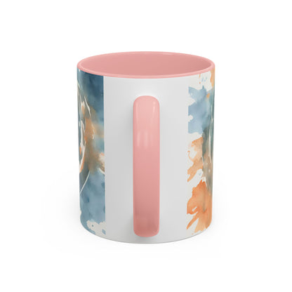 Koi Carp 01 Accent Coffee Mug (11oz)