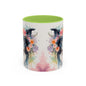Border Collie 01 Accent Coffee Mug - Dog Lover Gift