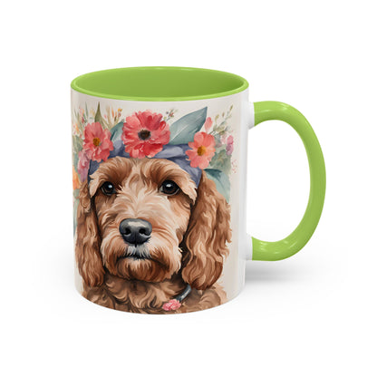 Cocker Spaniel 01 Accent Coffee Mug - Dog Lover Gift
