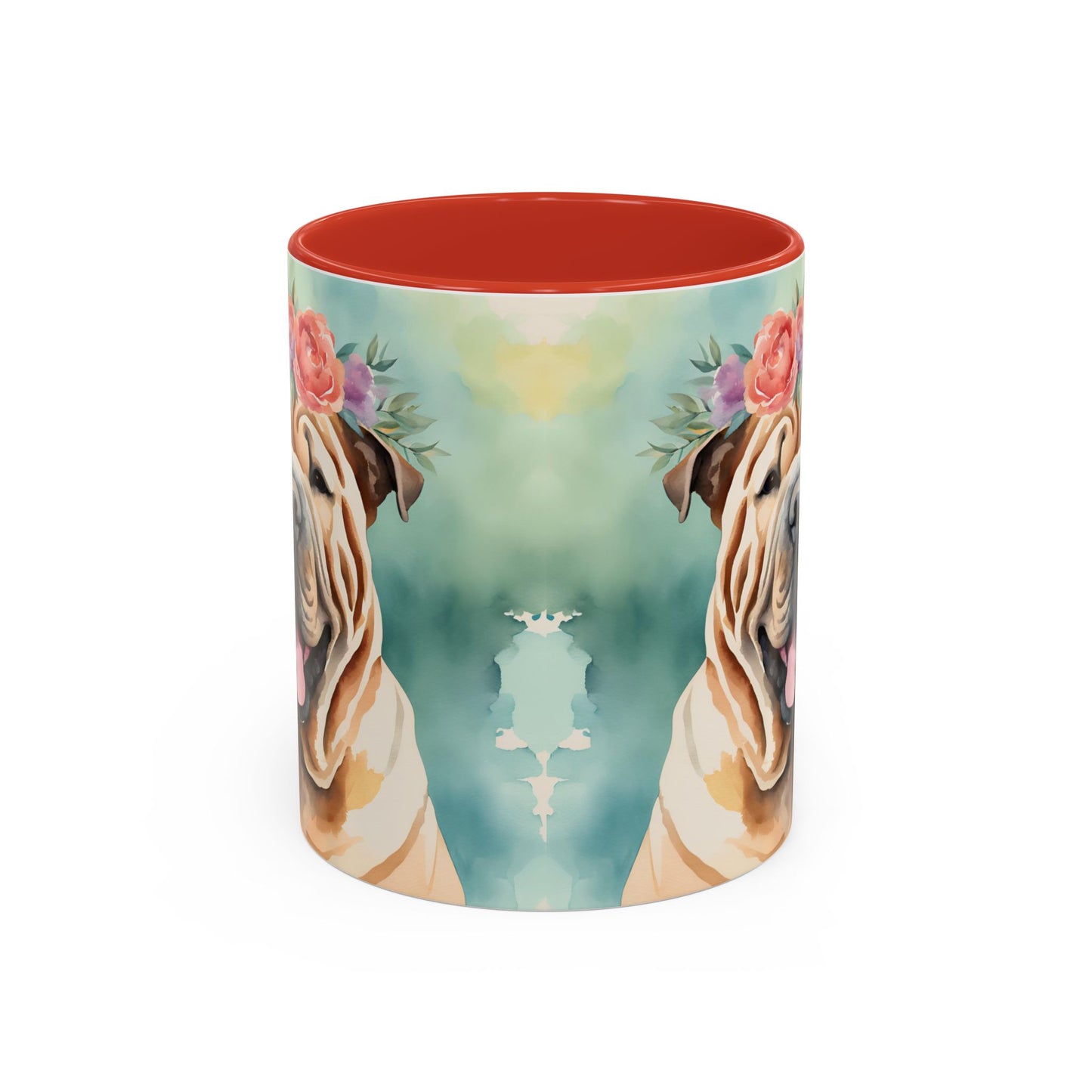 Shar Pei 01 Accent Coffee Mug - Dog Lover Gift
