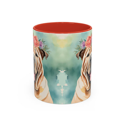Shar Pei 01 Accent Coffee Mug - Dog Lover Gift