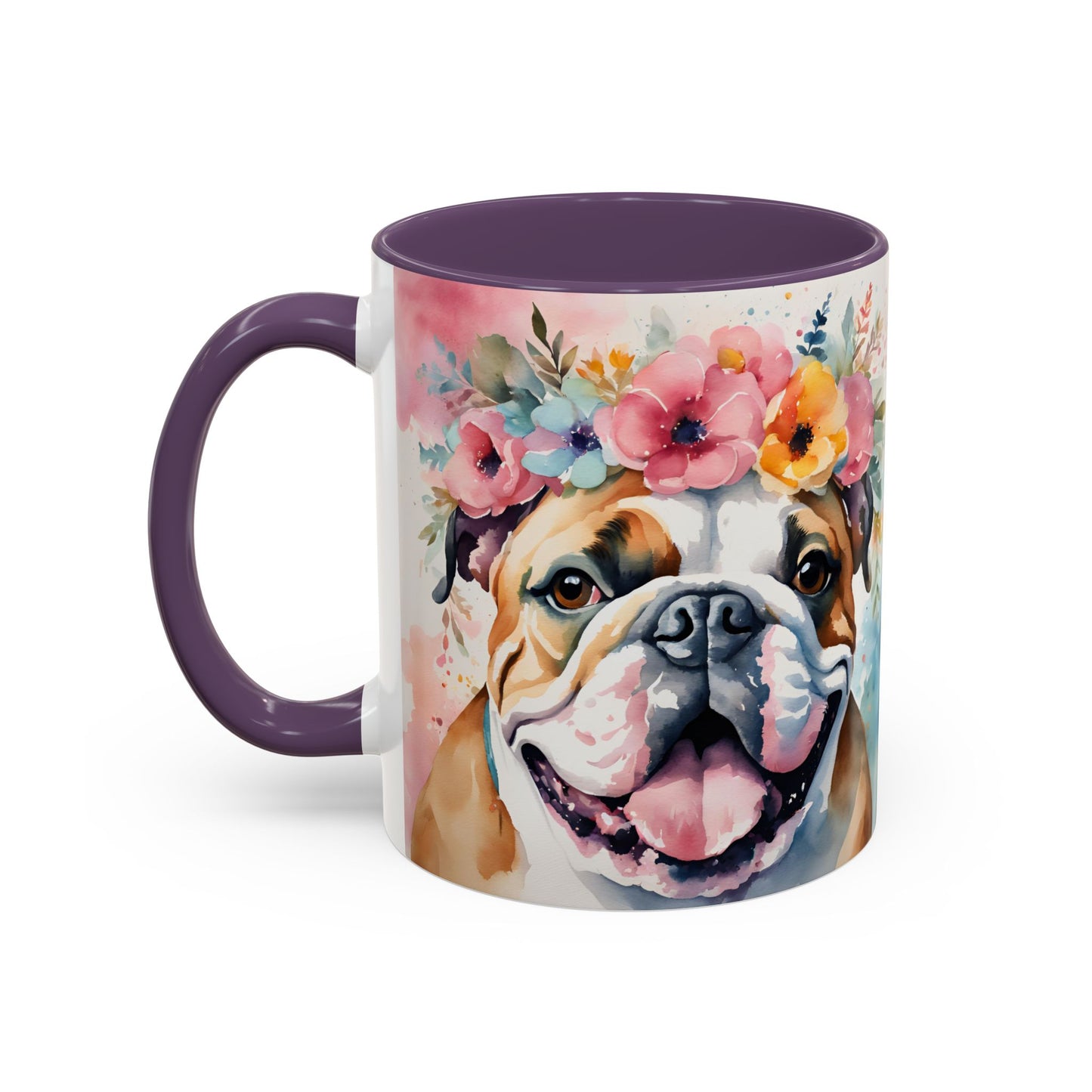 British Bulldog 04 Accent Coffee Mug - Dog Lover Gift