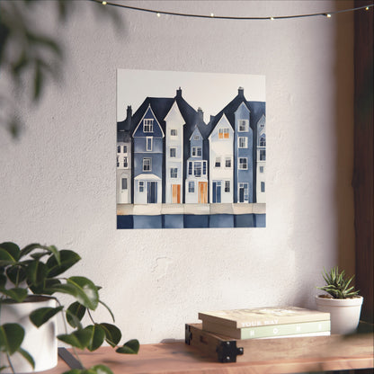 Blue Collection 28 Matte Print
