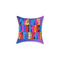 Love Has No Gender Just Hearts Poly Pillow