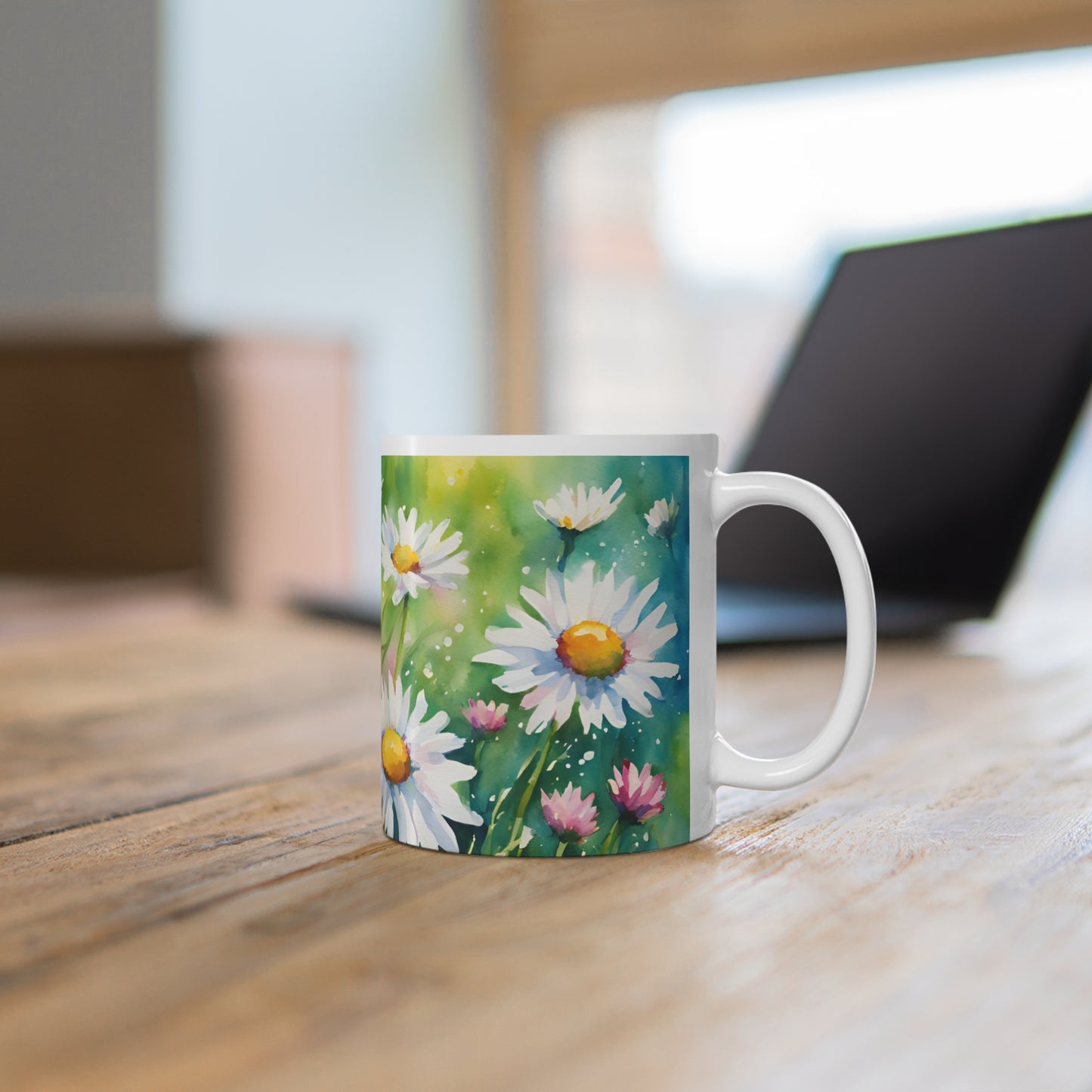 Daisies 01 Mug - Nature's Beauty Collection
