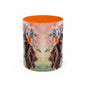 Springer Spaniel 03 Accent Coffee Mug - Dog Lover Gift