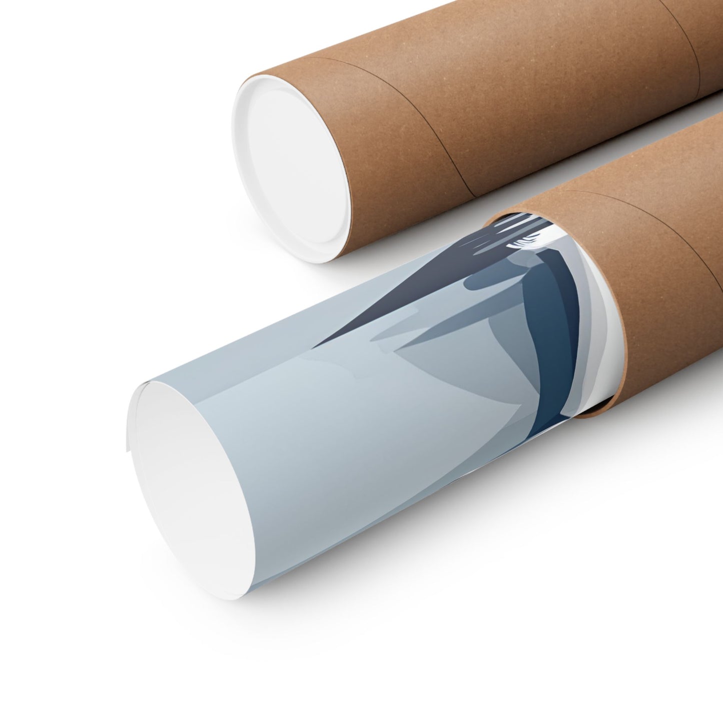 Lone Collection Polar Bear 7 Matte Square Posters