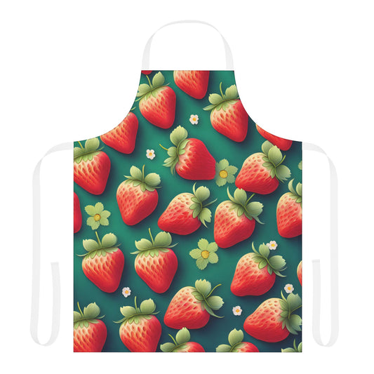 Strawberry 2 Apron, 5 Color Straps (AOP)