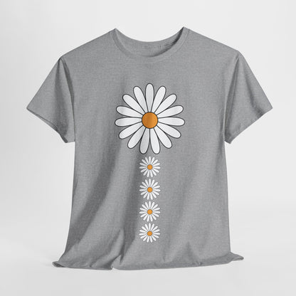 More abstract flowers 44 Unisex Heavy Cotton Tee