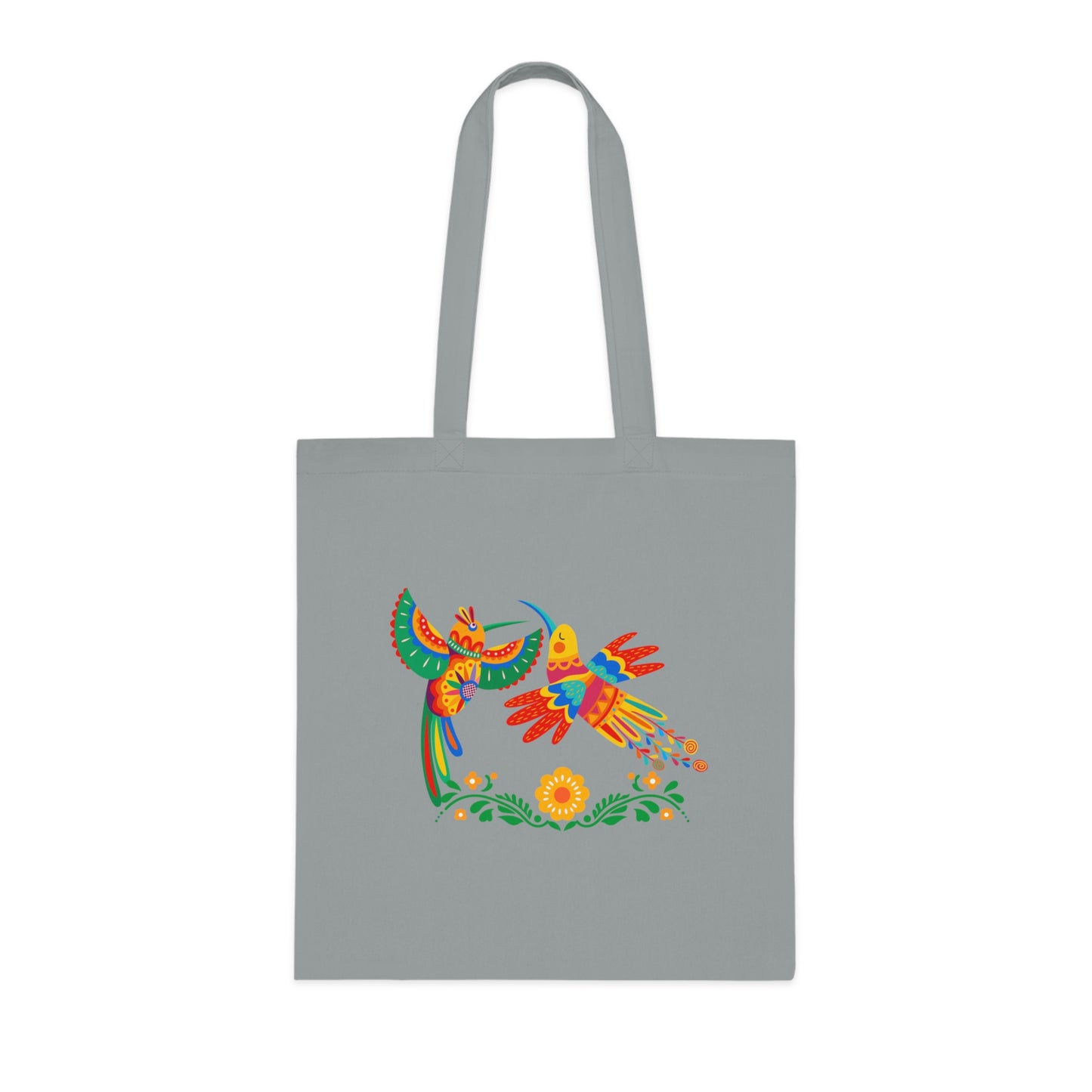 Funky birds 02 Cotton Tote