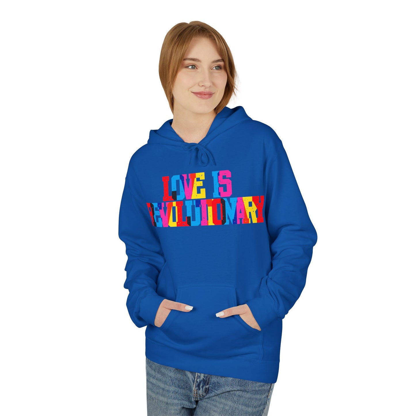 Love Is Revolutionary Unisex Valentines Hoodie