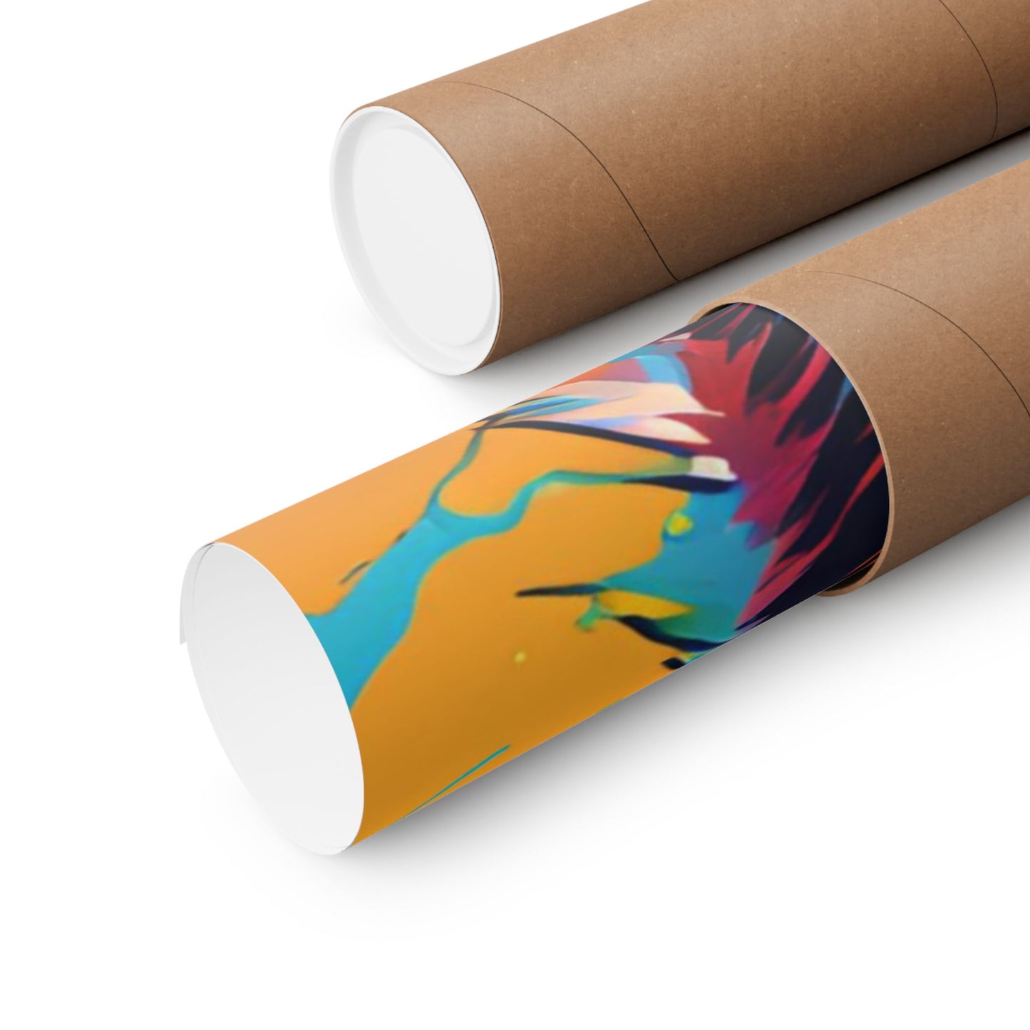 Multicolored Labrador 1 Matte Vertical Poster